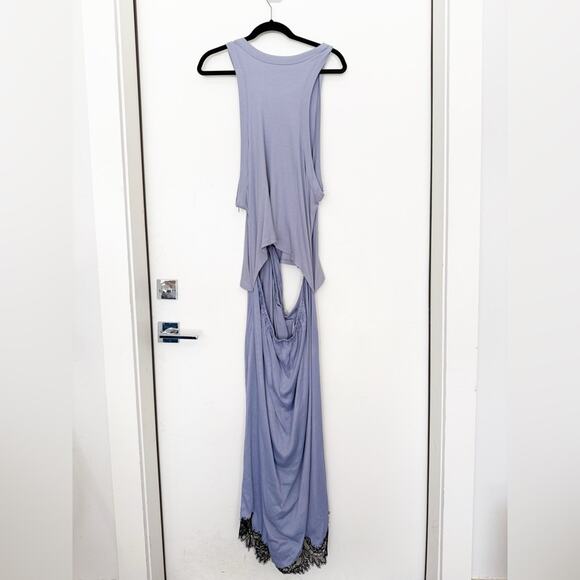 Anthropologie The Keeley Twofer Midi Dress in Periwinkle Blue Plus Size 3X - Picture 7 of 10